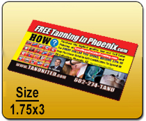 Business Cards Standard - 1.75x3.0